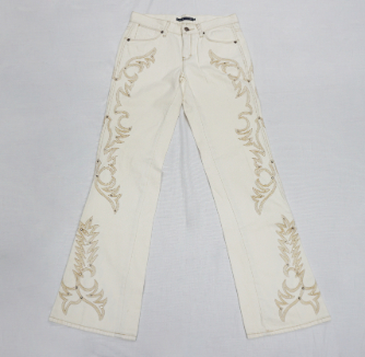 Ralph Lauren Off White Denim Jeans