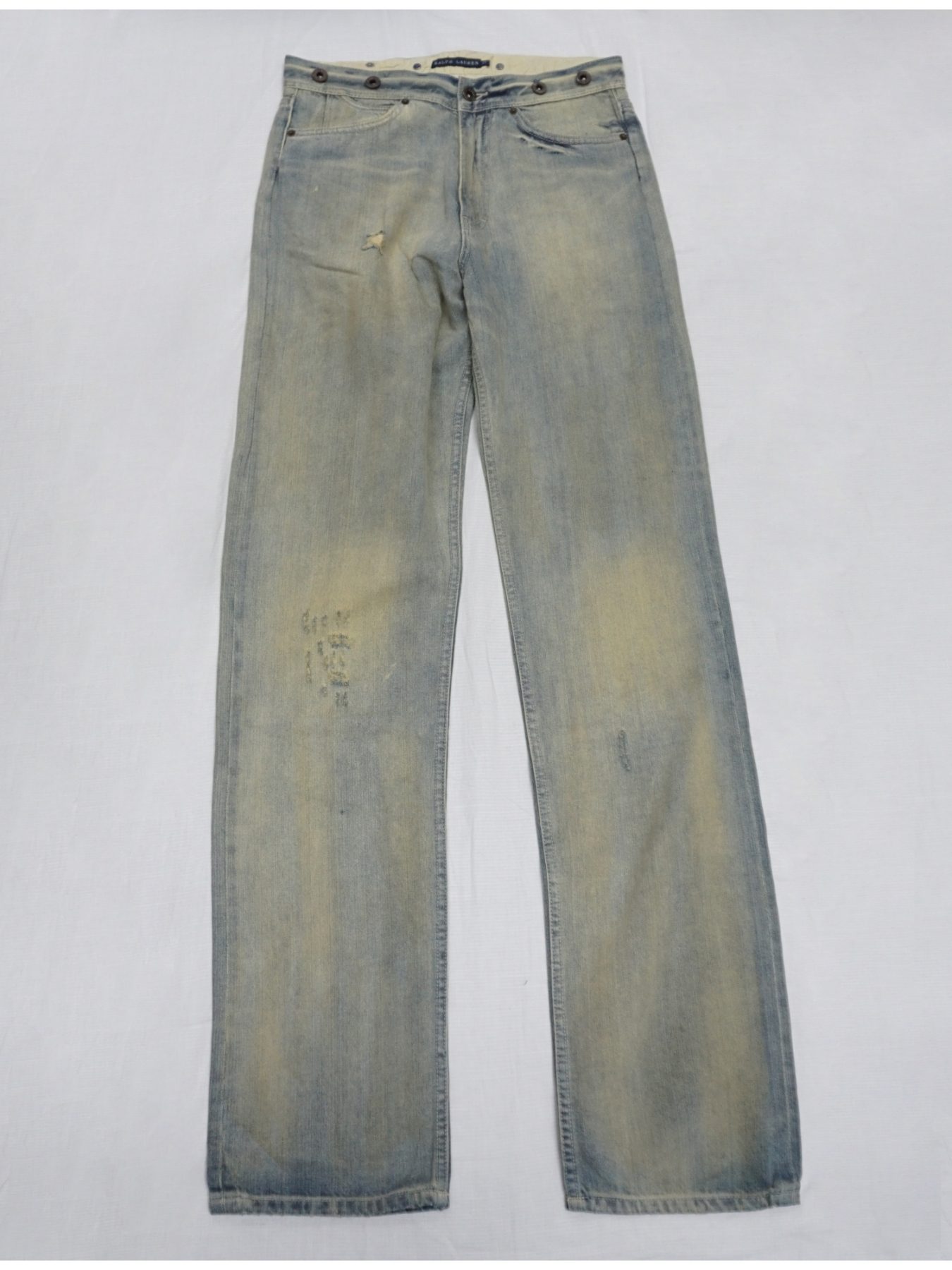 00’s Ralph Lauren Distressed Jeans