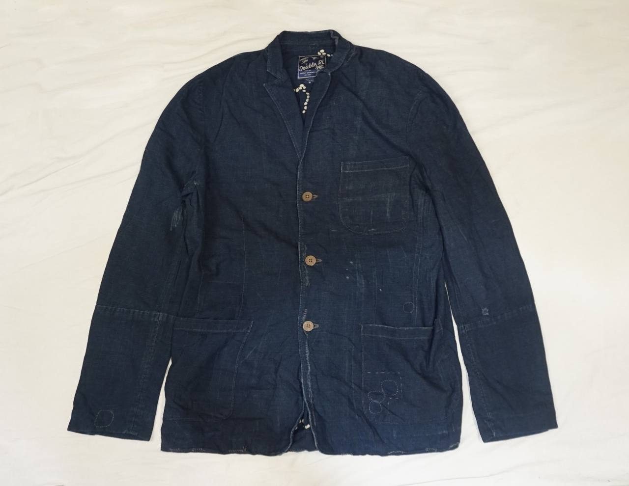 Double RL denim blazer