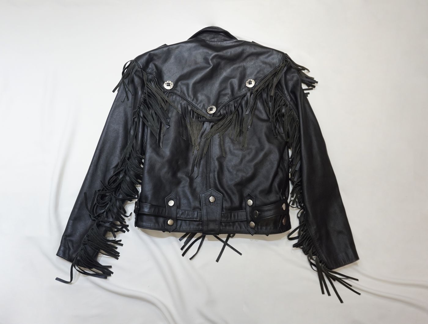 Fringe jacket full lay