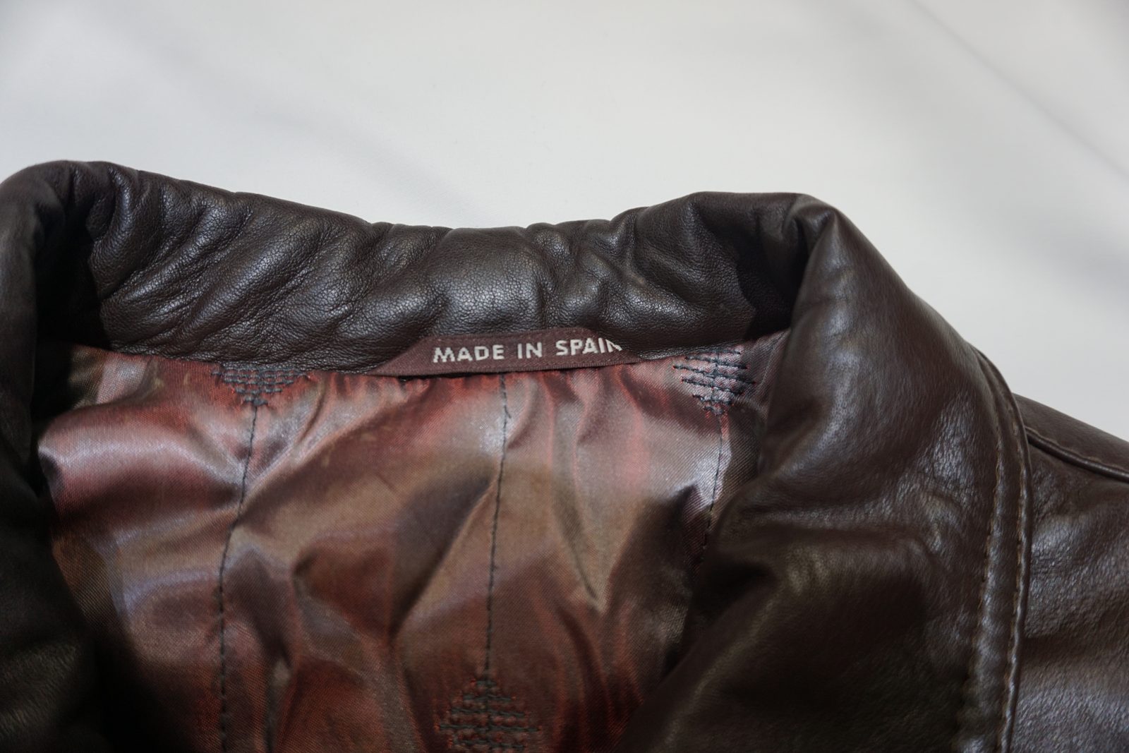 Made in Spain label