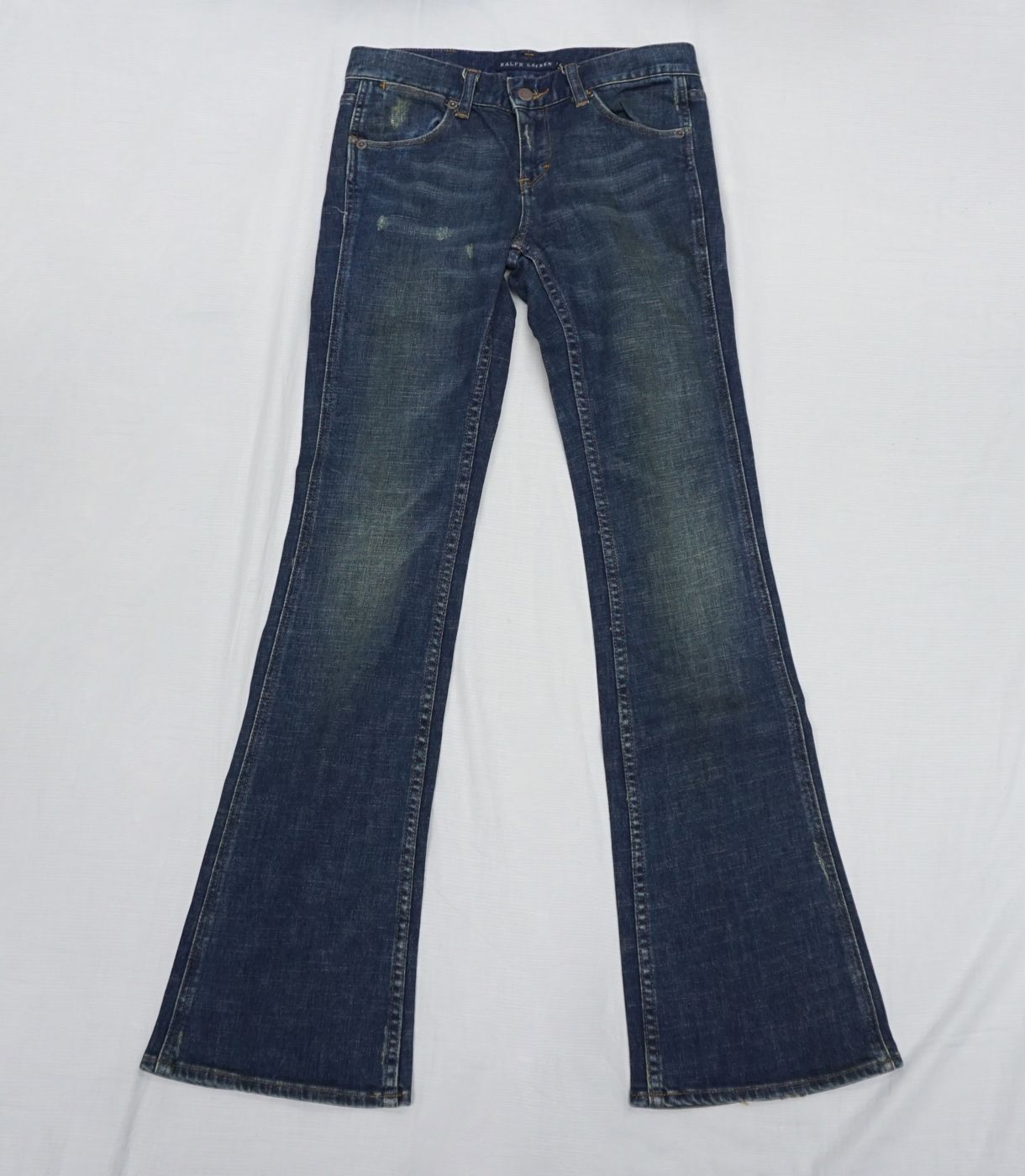 Blue flared — medium wash
