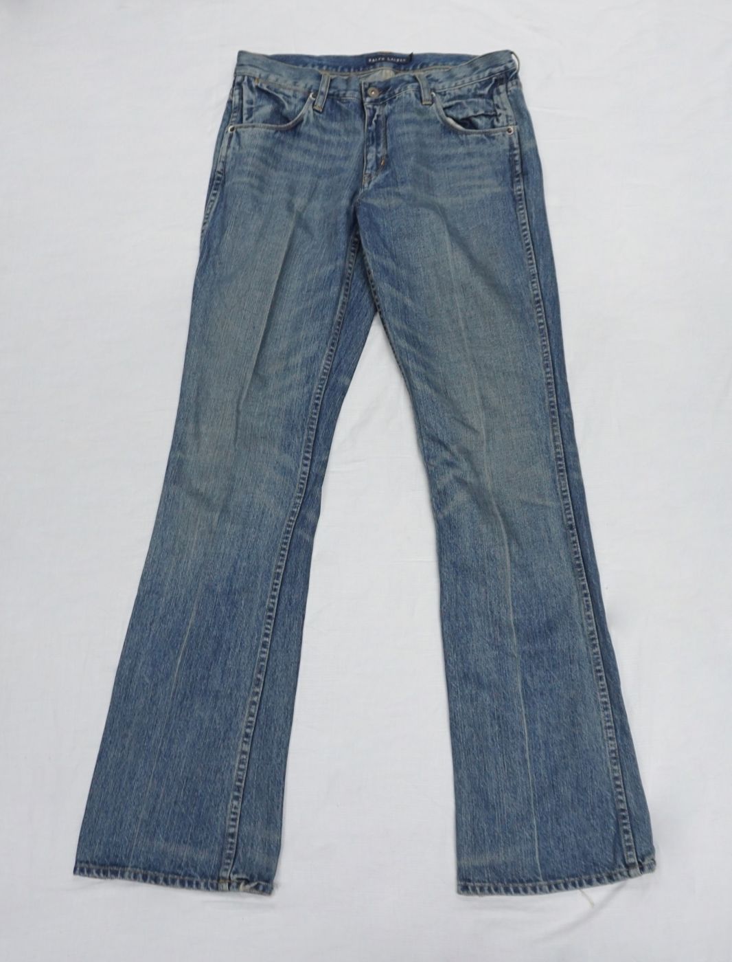 Blue straight — medium wash
