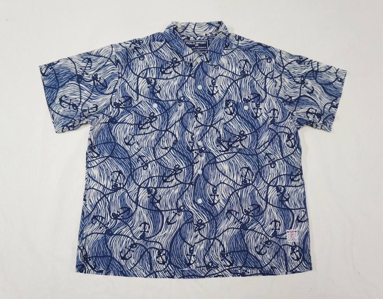 Polo Sport anchor-print shirt